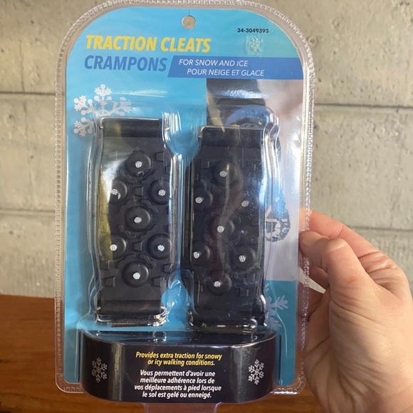 ✨3/40$ NWT Crampons/Ice Cleats Metal Stud - Picture 2 of 5